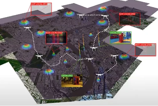 Multi-Robot Multi-Target Localization and Planning using Graph Reinforcement Learning — research illustration