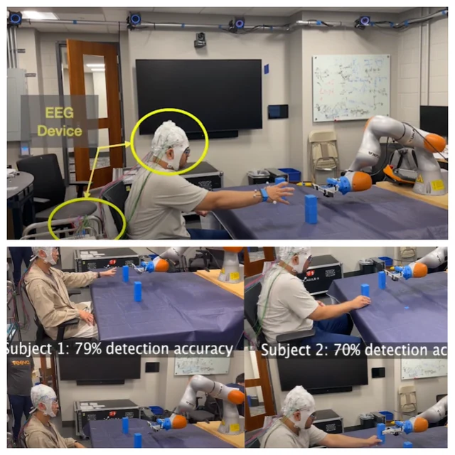 On the Feasibility of EEG-based Motor Intention Detection for Real-Time Robot Assistive Control — research illustration
