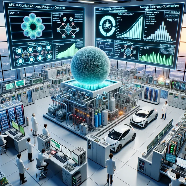 An optimized fractional order cascade controller for frequency regulation of power system with renewable energies and electric vehicles — research illustration